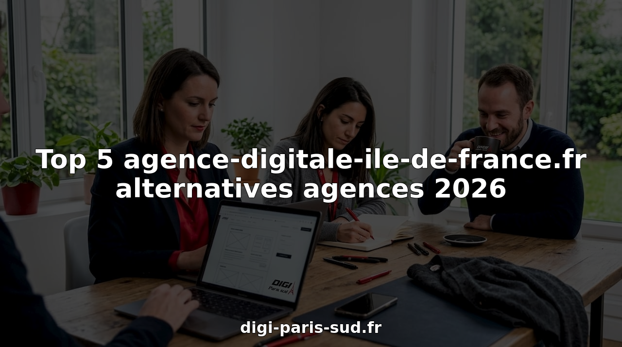 Une équipe soudée collabore dans l’ambiance dynamique d’une agence digitale en plein cœur de Paris.