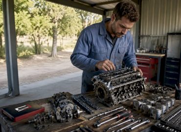 Technicien spécialisé en diagnostic manuel au sein de l’atelier moteur
