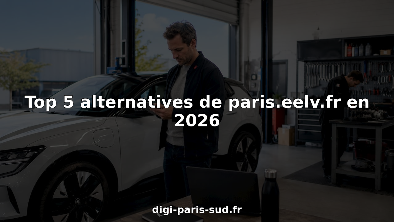 Un visiteur en centre auto à la recherche d'autres options que le site paris.eelv.fr.
