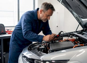 Un technicien procède au réglage de l’ECU moteur suite à une modification.
