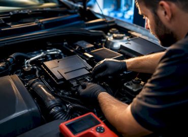 Boîtier E85 vérifié dans le compartiment moteur