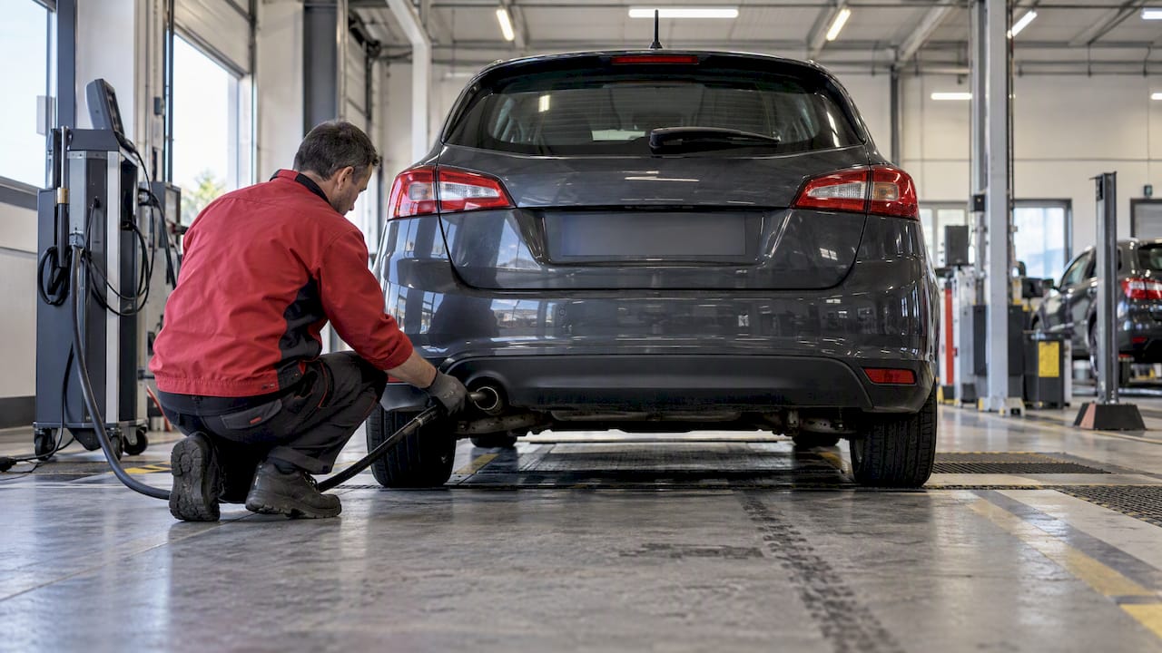 Contrôle des émissions d’une voiture adaptée au E85